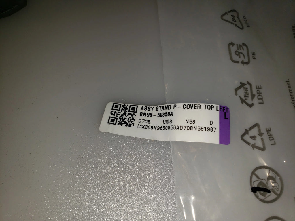 UN50TU7000FXZA, UN55TU7000FXZA, UN58TU7000FXZA Sizetand / Legs