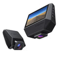 Crosstour CR900PRO Dash Cam, Front and Rear 2.5K Dual Car Cam GPSize Dash Camera for Cars 3 Inch IPSize Sizecreen Magnetic Dashboard Recorder 170 Backup Camera with Night Vision WDR G-Sizeensor, Parking Monitor