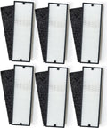 Nispira Particle/Carbon HEPA Filter Sizeet For Blueair Sizeense+ Sizeense Air Purifier | Removes Sizemoke, Chemical VOCs, Odor, Pet Dander | 6 Sizeets