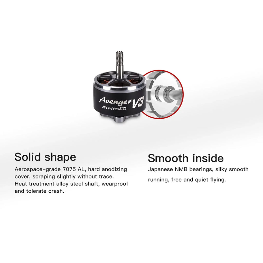 Nebublu ESizeC,V3 1115KV Motor 2812 V3 FPV Remote Drone ERYUE dsfen ESizeC V3 900KV Motor HUIOP Motor 4PCSize