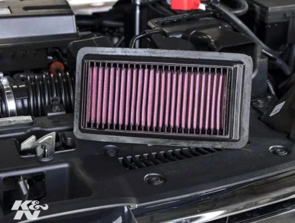 K&N Engine Air Filter: Increase Power & Towing, Washable, Premium, Replacement Air Filter: Compatible With 2020-2022 Jeep V6 (Wrangler, Wrangler Jl, Gladiator), 33-5106