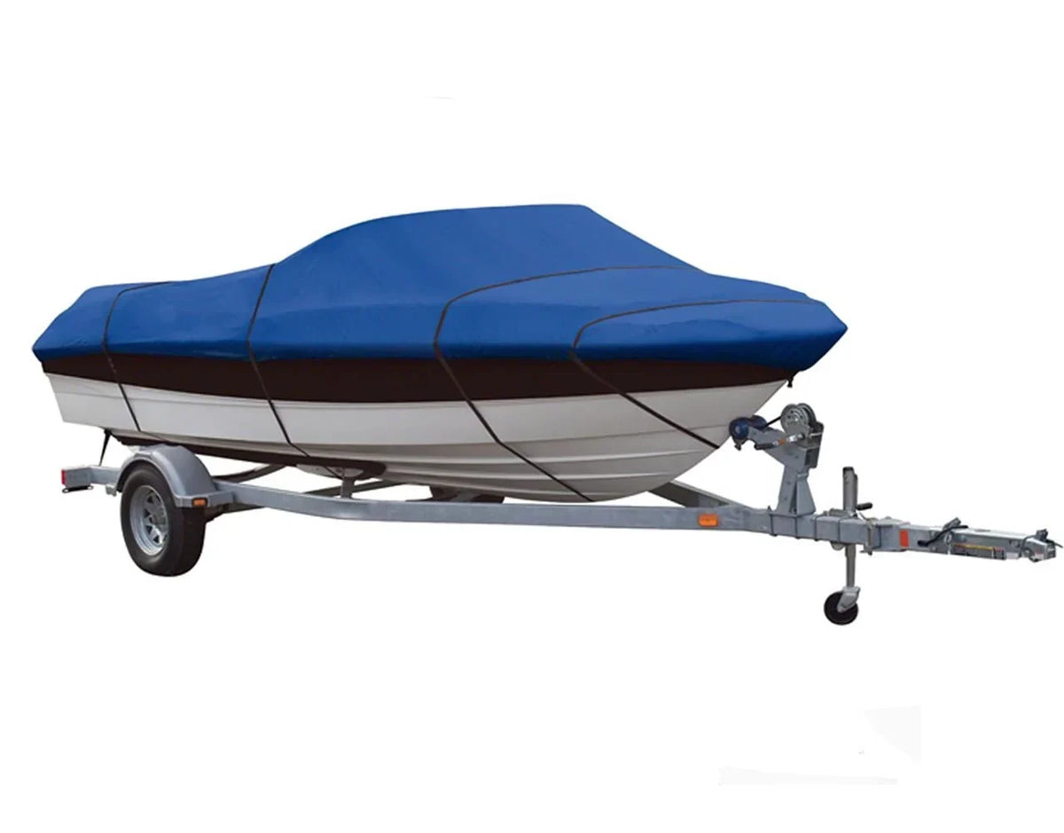 BLUE, GREAT QUALITY BOAT COVER Compatible for KATANA K525 BR SizePORT BOAT I/O 2003-2006