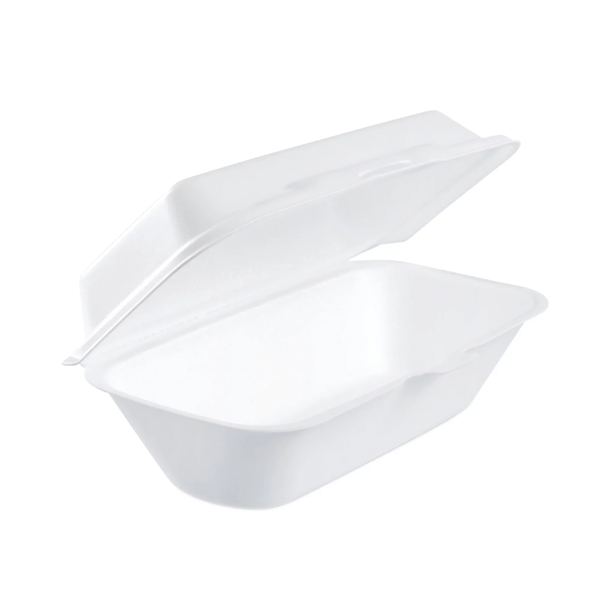 Dart Pillow Hinged Lid Container, Hoagie Container with Removable Lid, 5.3 x 9.8 x 3.3, Ivory, 125/Bag, 4 Bags/Carton -DCC99HT1R