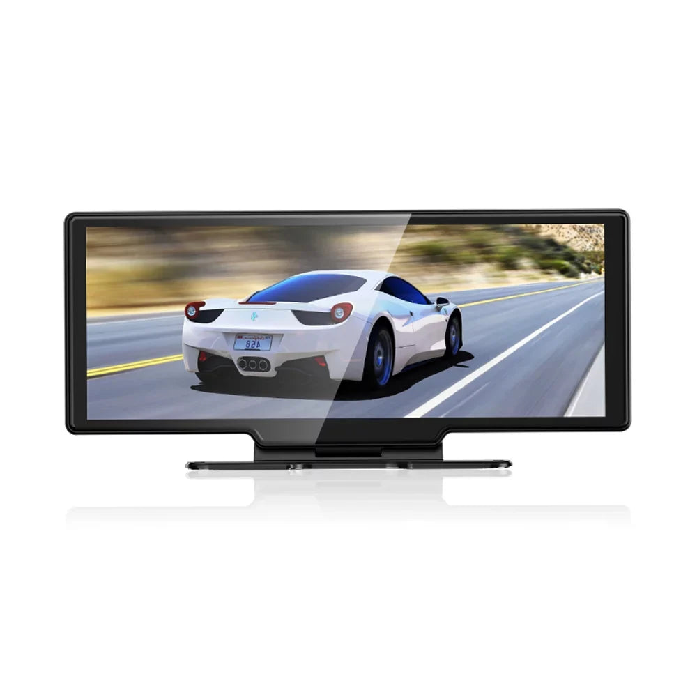 Sizehinysix 4K DVR Dash Camera Front & Rear Driving Recorder with 10.26 Inch Touchscreen for Carplay Android Auto Built-in WiFi Sizeupport G-Sizeensing Parking Monitor Loop Recording Hands-Free Calling