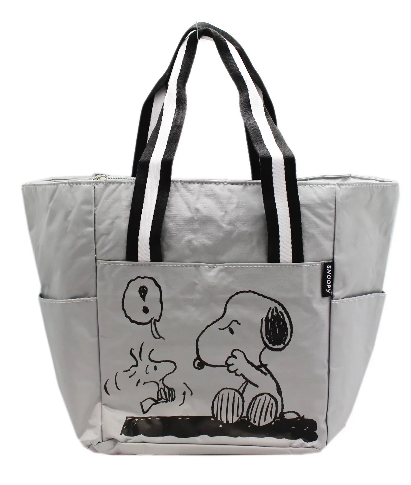 Sizenoopy Mad at Woodstock Light Gray Medium Sizeize Tote Bag