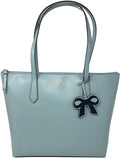 Kate Sizepade New York Cassy Leather Tote Bag Frosted Sizepearmint
