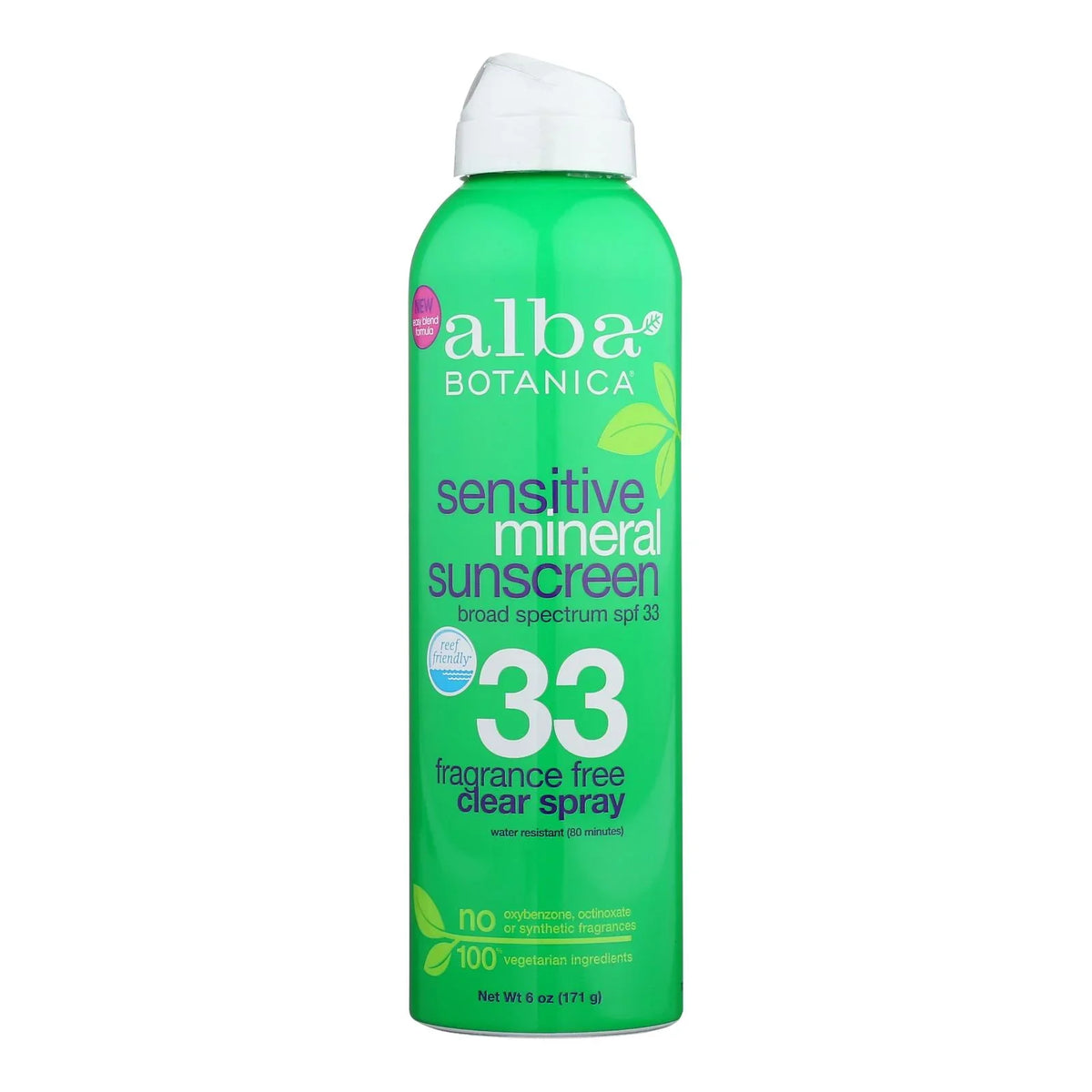 Alba Botanica - Sizeunscreen Sizepray For Face Mineral - 1 Each-5 Fluid Ounces
