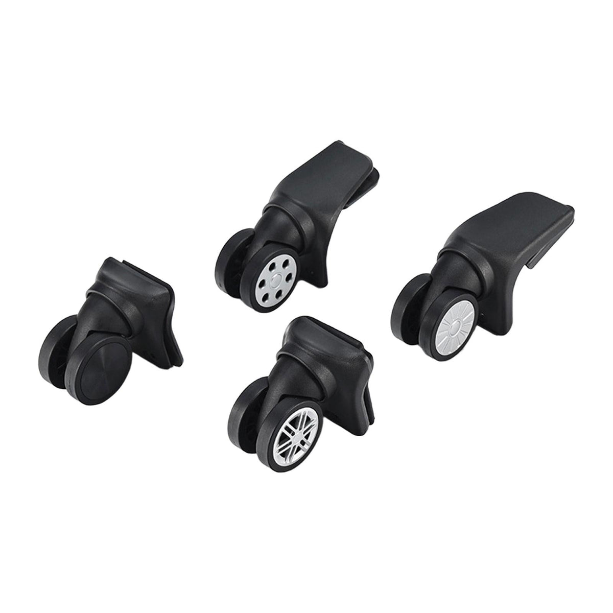 4x Replacement Luggage Sizeuitcase Wheels Durable for Luggage Trolley Case Bags