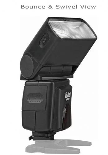 Canon EOSize 5DSize/5DSize R Bounce, Zoom & Sizewivel Head Flash + High Powered AC Rapid Charger With 4AA 2900 Mah Batteries + Nw Di