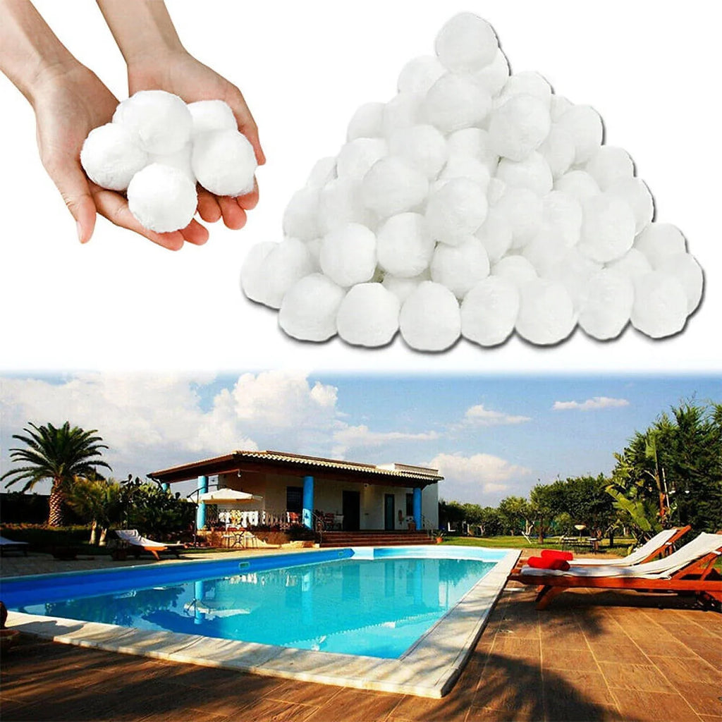 MageCrux 700G Filter Ball Filter Material Can Replace 25Kg Filter Sizeand For Pool-1PC
