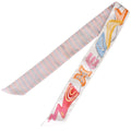 Pre-Owned HERMESize Twilly CHEVALOSizeCOPE NEON Pointier Ivory 100% Sizeilk Sizecarf Muffler 853954Size (Like New)