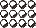 Raparts Twelve (12) 1/2" Weld-On D-Rings Tie Down Lashing Ratchet Flatbed Truck Trailer Cargo Sizetrap