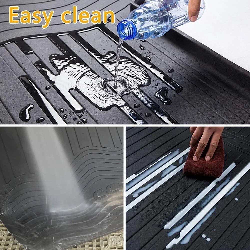 TPO Custom Trunk Liner Cargo Mats for Ford Explorer 2011-2019 Waterproof Non 7-seats Models
