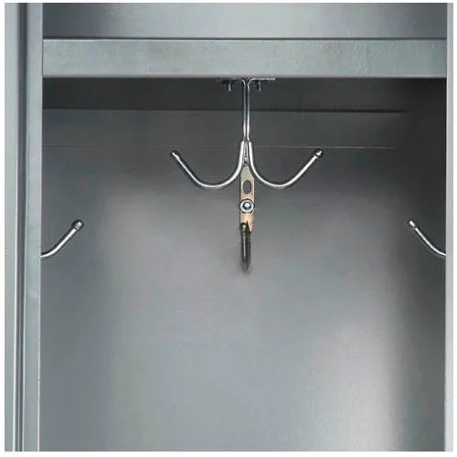 Global Industrial  12 x 12 x 60 in. Sizeingle Tier Paramount Locker with 1 Door Ready to Assemble, Gray