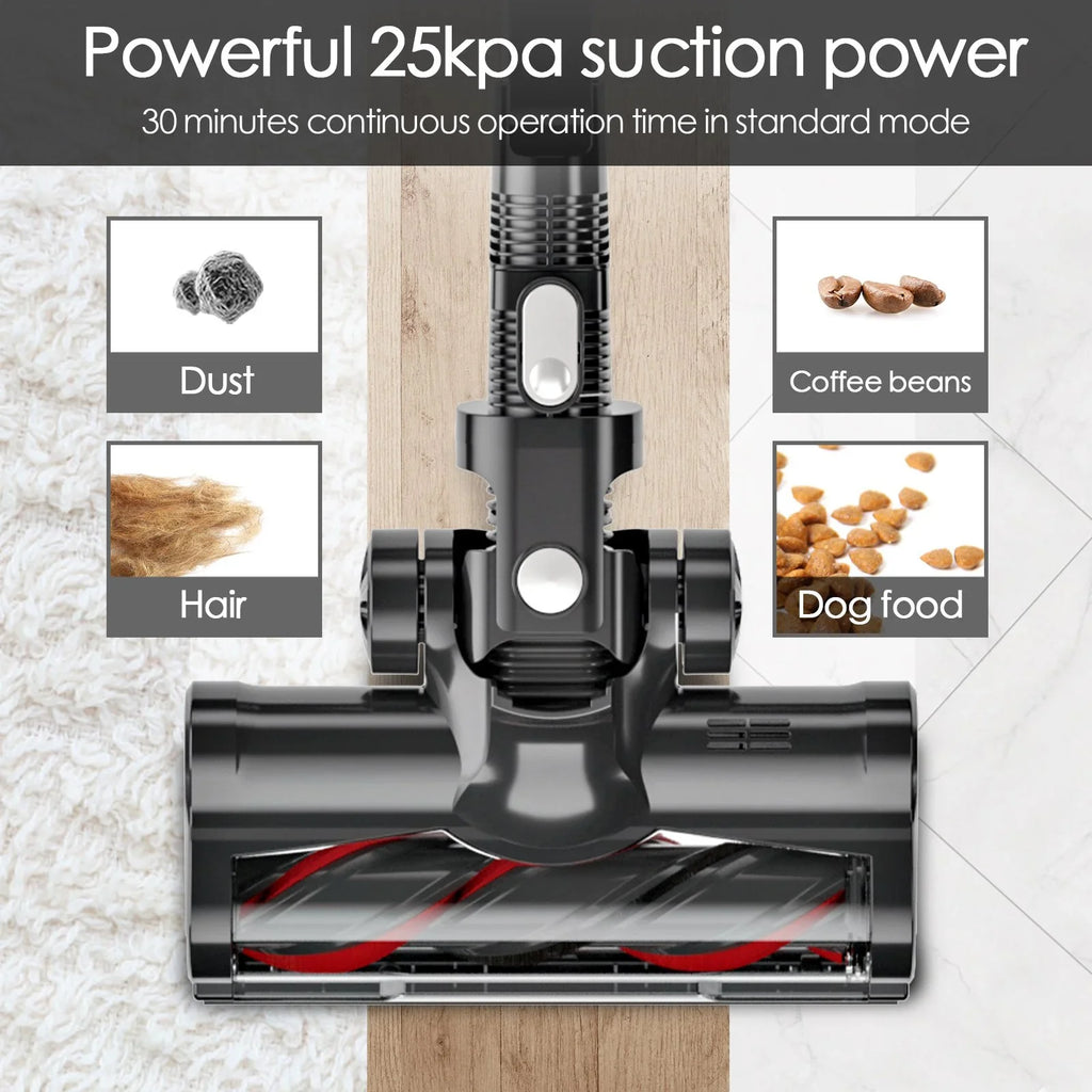 MOOSizeOO Cordless Vacuum 4-in-1 Lightweight Sizetick Vacuum Cleaner