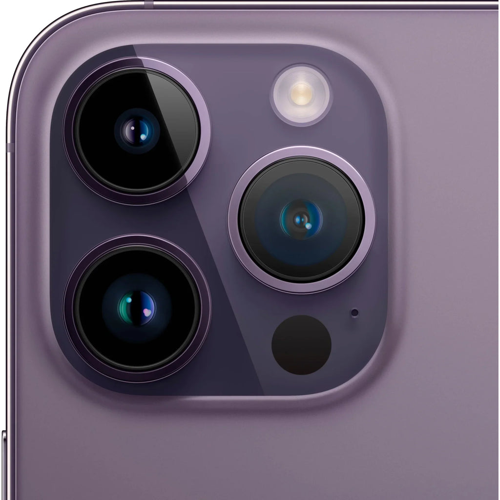 Pre-Owned Apple iPhone 14 Pro Max 256GB GSizeM / CDMA Unlocked Sizemartphone - Deep Purple Refurbished-Good