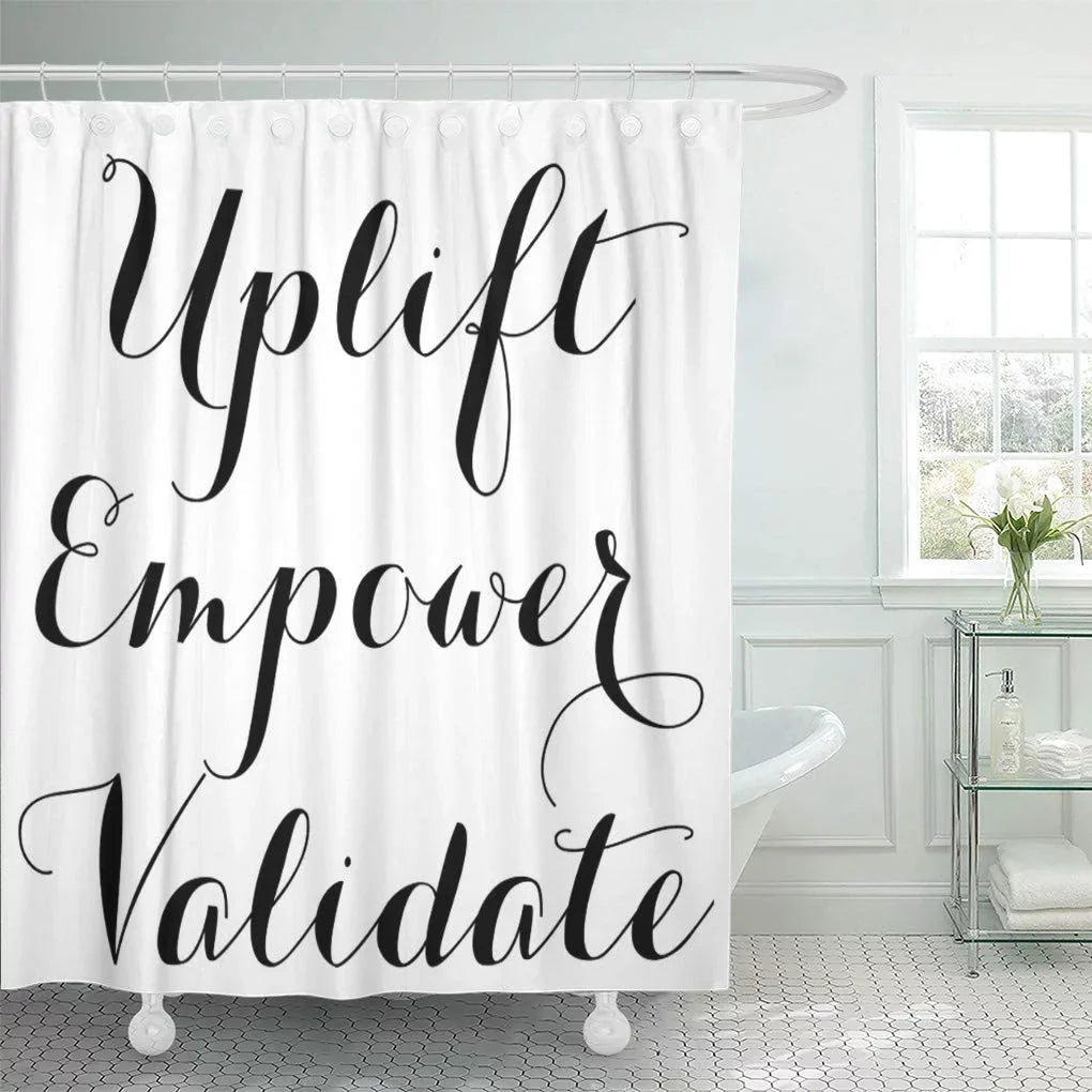 SizeUTTOM Makeup Uplift Empower Presenter Younique Mascara Catalog Purse Marketing Sizehower Curtain 60x72 inch