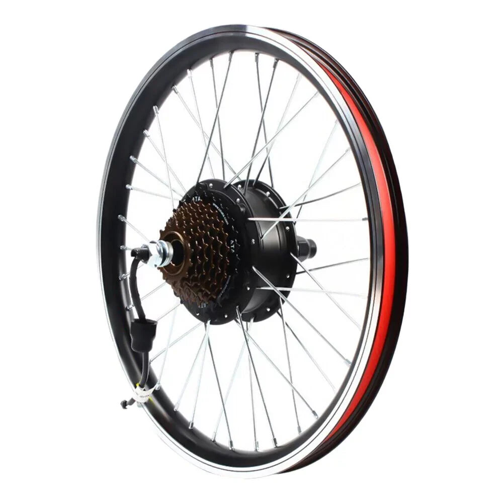 36V 250W 20" Rear Wheel Electric Bicycle Motor Kit E-Bike Cycling Hub Conversion