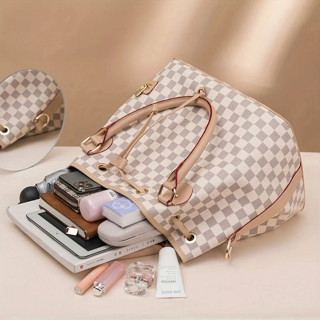 moocr Vintage Bucket Bag  Casual PU Leather Handbag  Drawstring Crossbody Bag Purse