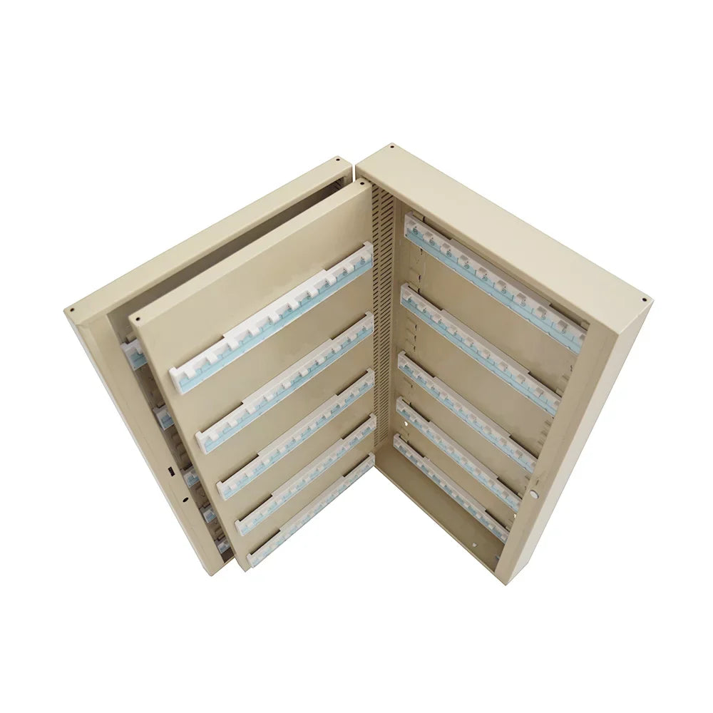 TECHTONGDA 200 Hooks Wall Mount Lock Box Cabinet Sizetorage Key Cabinet Key Organizer with Key Cards