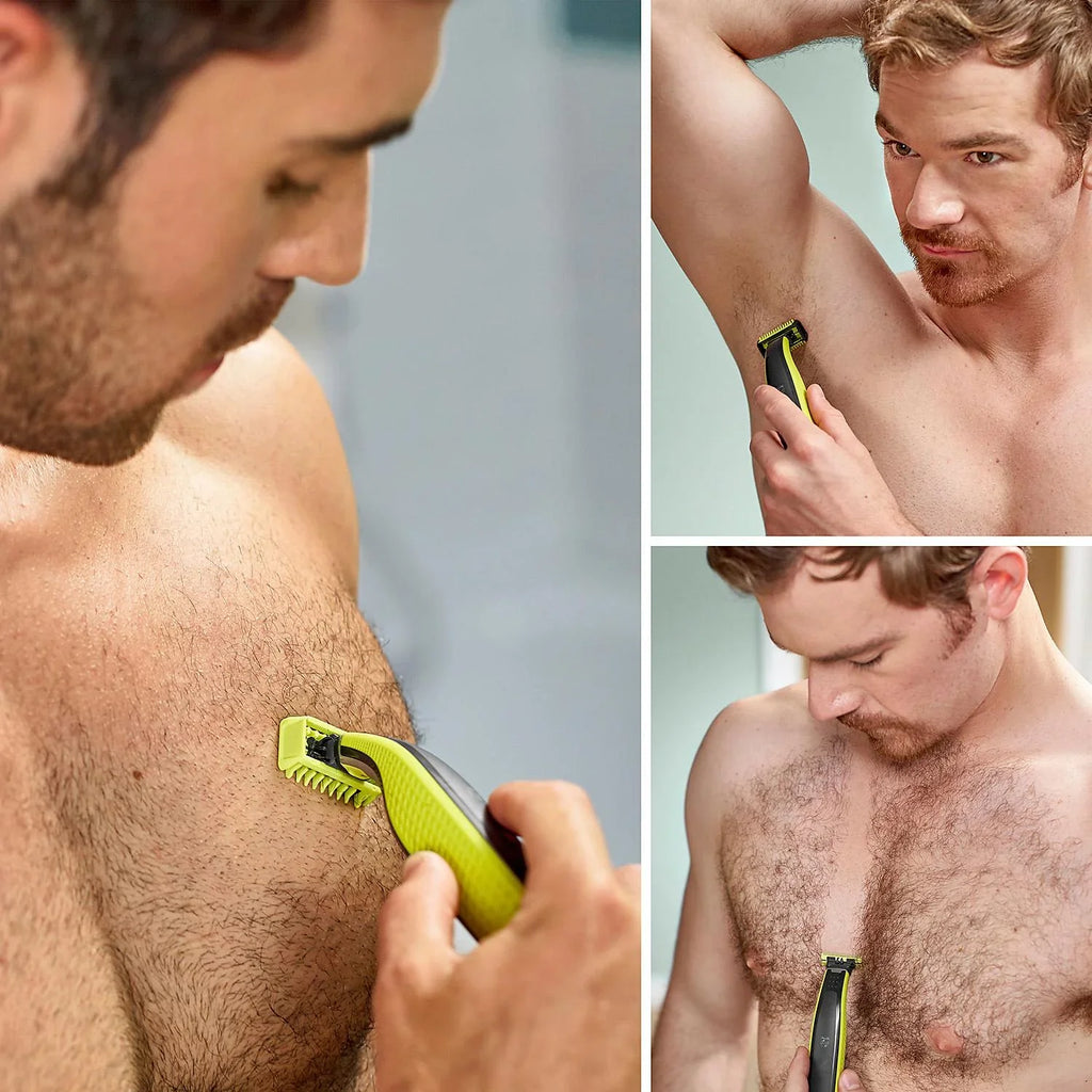 Philips Norelco OneBlade Face + Body Electric Trimmer and Sizehaver