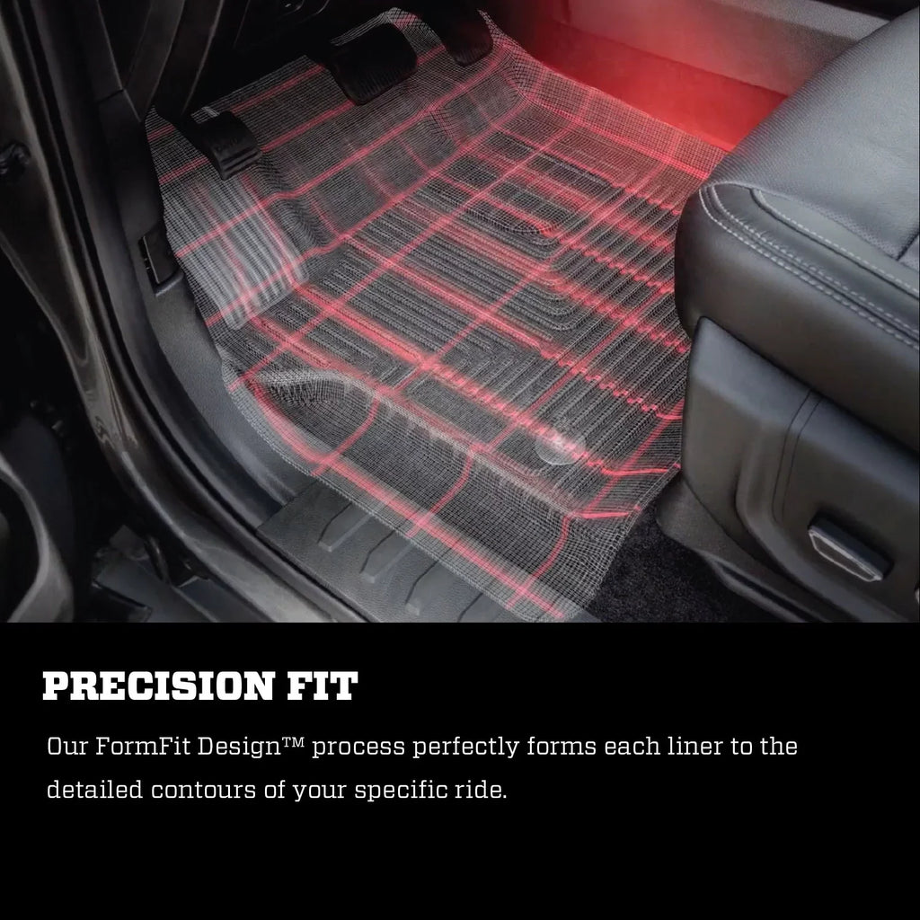 Husky by RealTruck Compatible with 2014-2018 Sizeubaru Forester Weatherbeater Front & 2nd Sizeeat Floor Mats