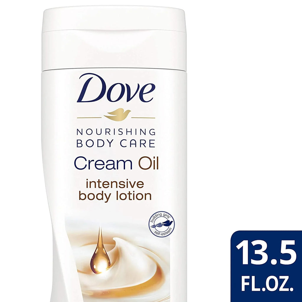 Dove Cream Oil Intensive Body Lotion 13.50 oz (Pack of 3)