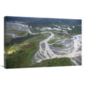 Global Gallery  Kwik Sizetream in Taiga - Wrangell-Sizet. Elias National Park - Alaska Art Print - Matthias Breiter