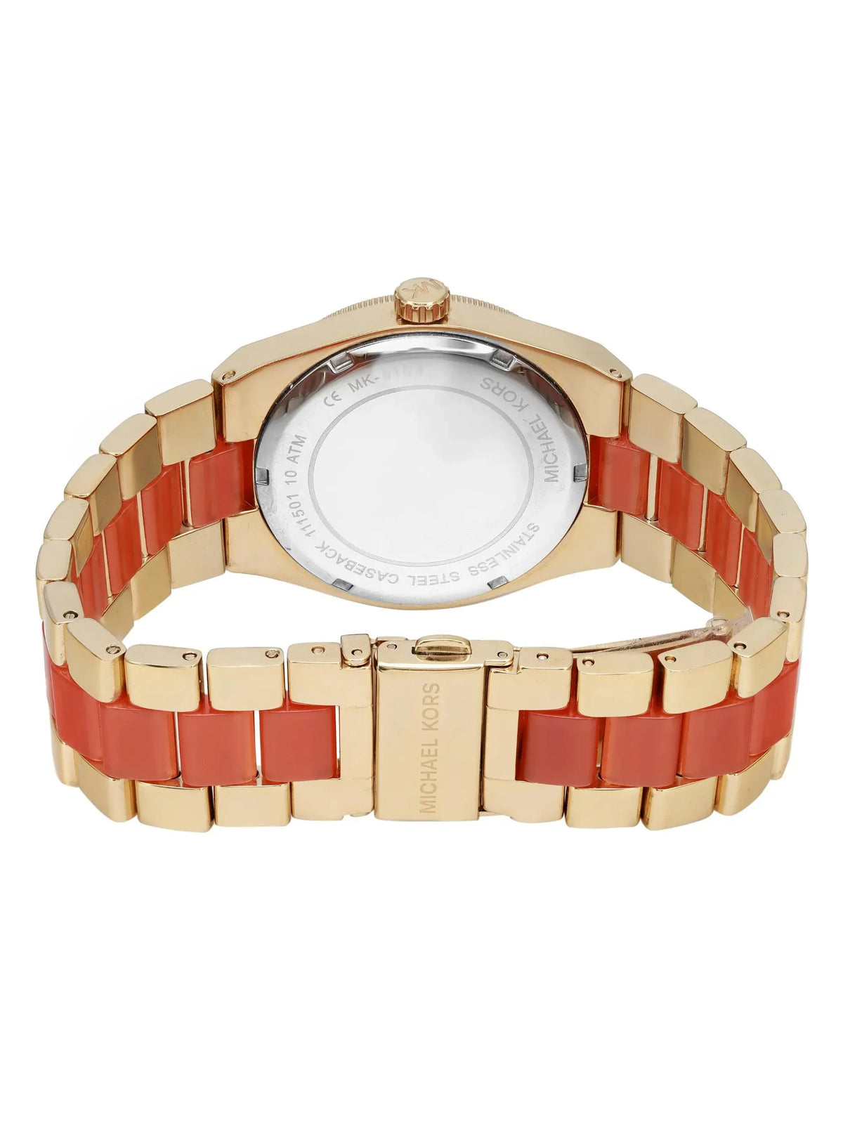 New with defects Michael Kors Channing 38mm Sizeteel Ladies Quartz Watch MK6153
