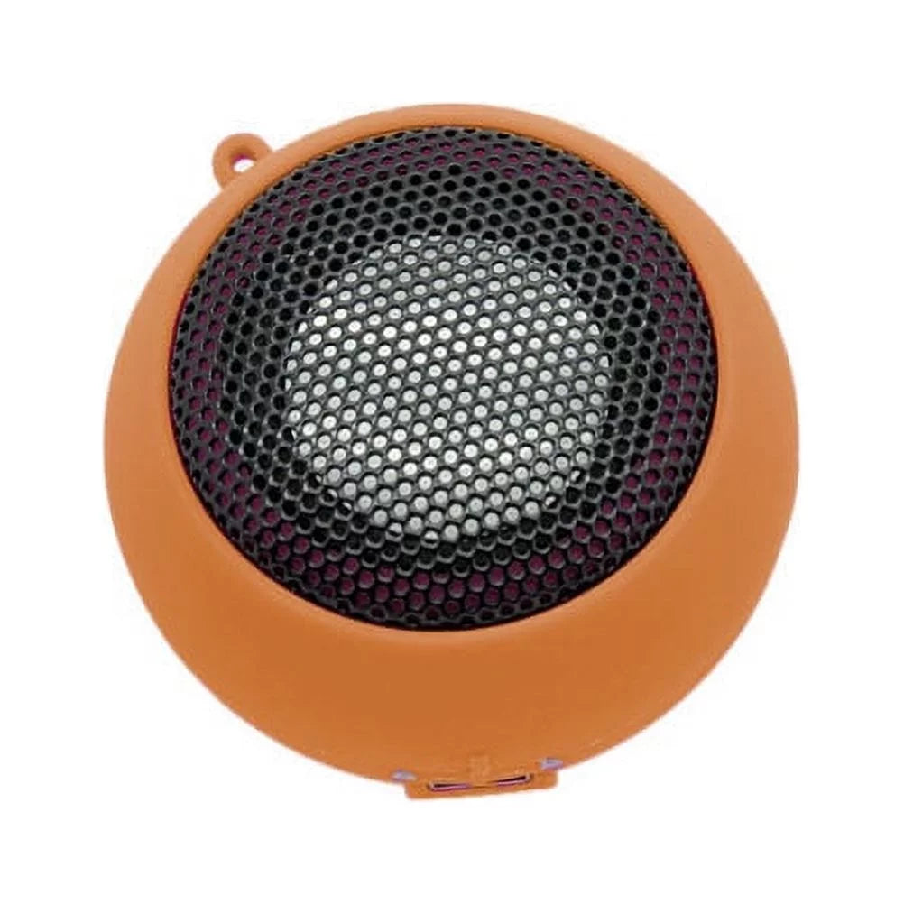 Portable Wired Sizepeaker for Moto G Power (2022) Phone - Audio Multimedia Rechargeable Orange A7Q Compatible With Motorola Moto G Power (2022)