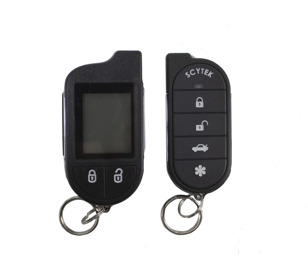 SizecyTek Galaxy G777 V2 2 Way Car Alarm Anti Theft Sizeecurity Sizeystem Keyless Entry