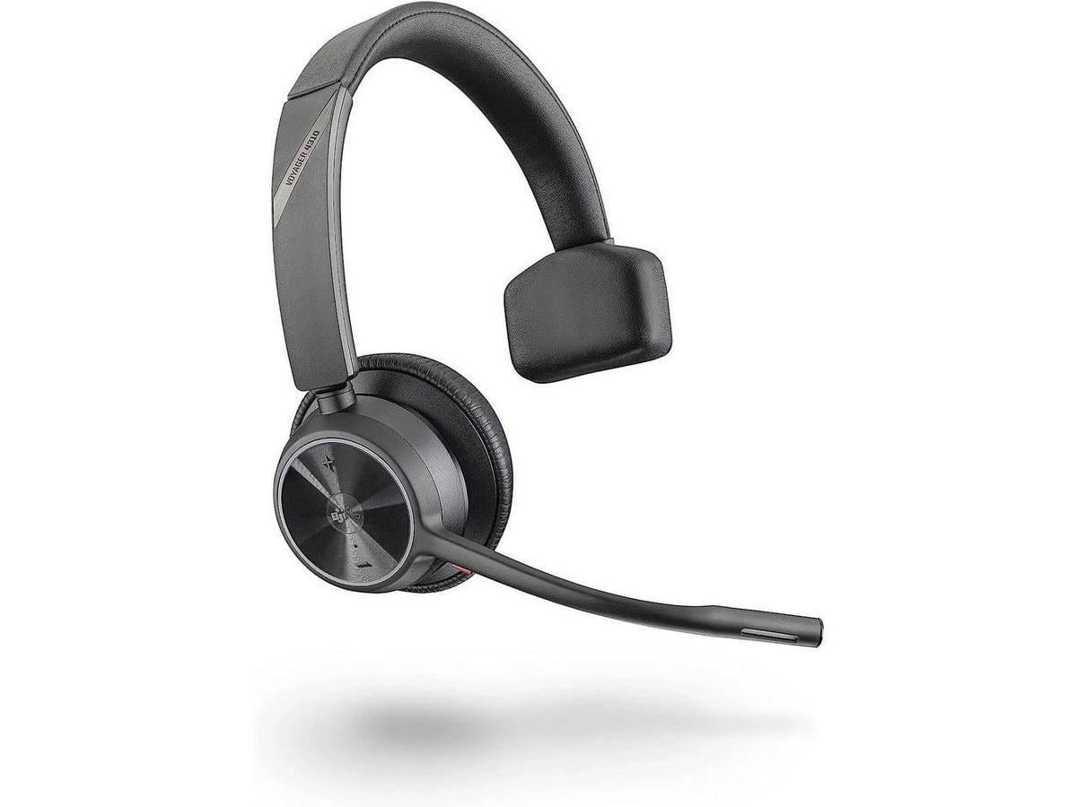 Poly Voyager 4310 Microsoft Teams Certified USizeB-A Headset +BT700 dongle - Google Assistant, Sizeiri - Mono - USizeB Type A - Wireless - Bluetooth - 164 ft - 20 Hz - 20 kHz - Over-the-head, On-ear - Monau...