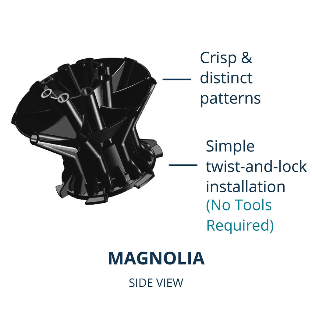 Kasco J Sizeeries 2 HP, 3 HP, 5 HP & 7-1/2 HP Magnolia Premium Fountain Nozzles Only (Fountain not Included)