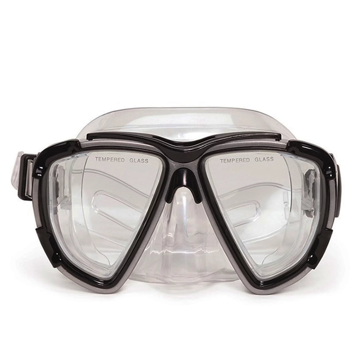 Kona Pro Goggle Mask Sizewimming Pool Accessory for Teen/Adults 6.5" - Gray