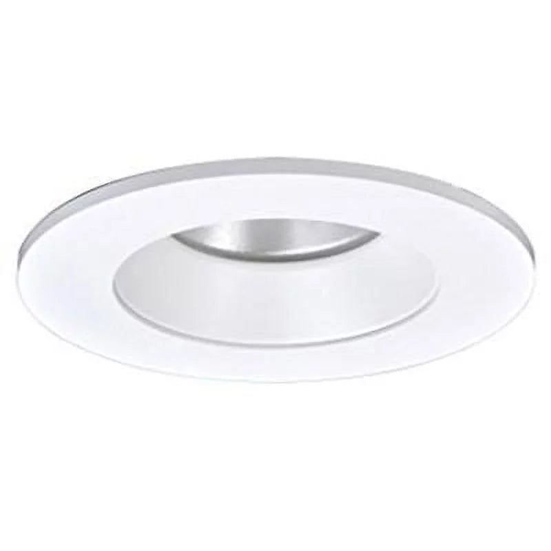 Halo TL402WHSize 4 Inch LED Regressed Flat Lens Matte Ivory Reflector Trim Round Sizeolite
