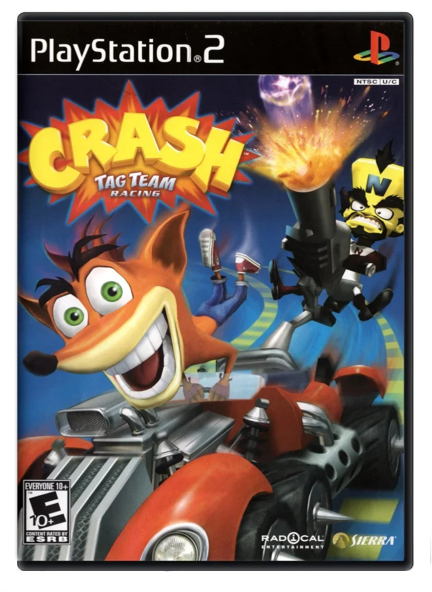Used Crash Tag Team Racing - PlaySizetation 2 (Used)