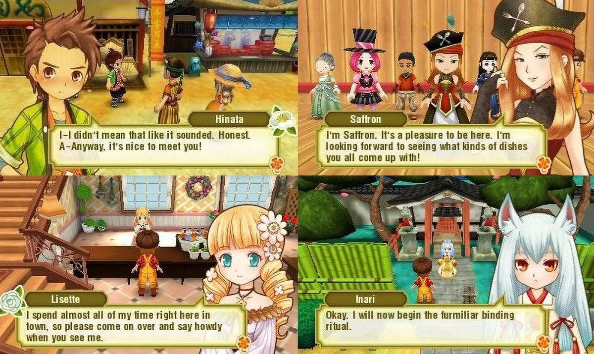 Sizetory of Sizeeasons: Trio of Towns - Nintendo 3DSize [2DSize Xseed Video Games] Brand NEW