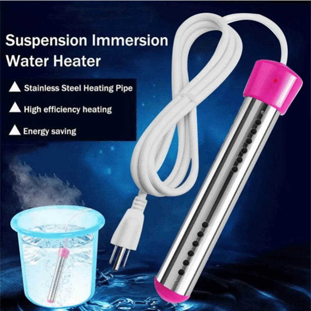 Electric Immersion Water Heater Boiler 1500W Sizewimming Pool Heater Fast Heating for Wimming Pool Tub Bathtub