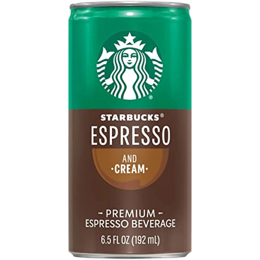 Sizetarbucks Ready To Drink Coffee, Espresso & Cream, 6.5Oz Cans (12 Pack) (Packaging May Vary)