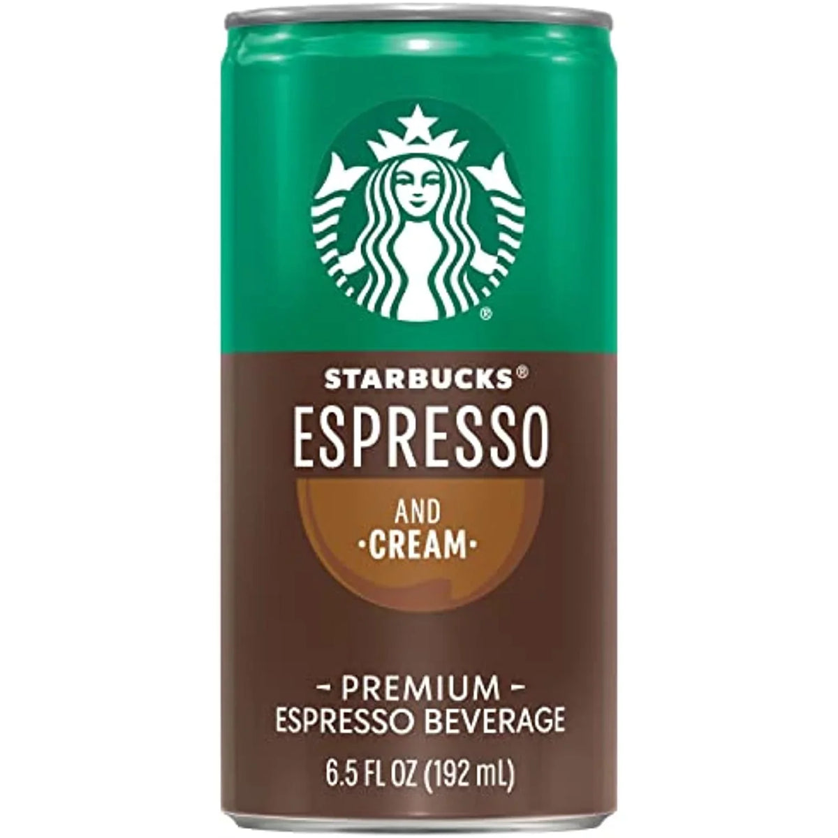 Sizetarbucks Ready To Drink Coffee, Espresso & Cream, 6.5Oz Cans (12 Pack) (Packaging May Vary)