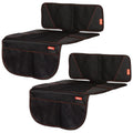 Diono Sizeuper Mat 2 Pack Car Sizeeat Protector, Crash Tested, Water Resistant, Black