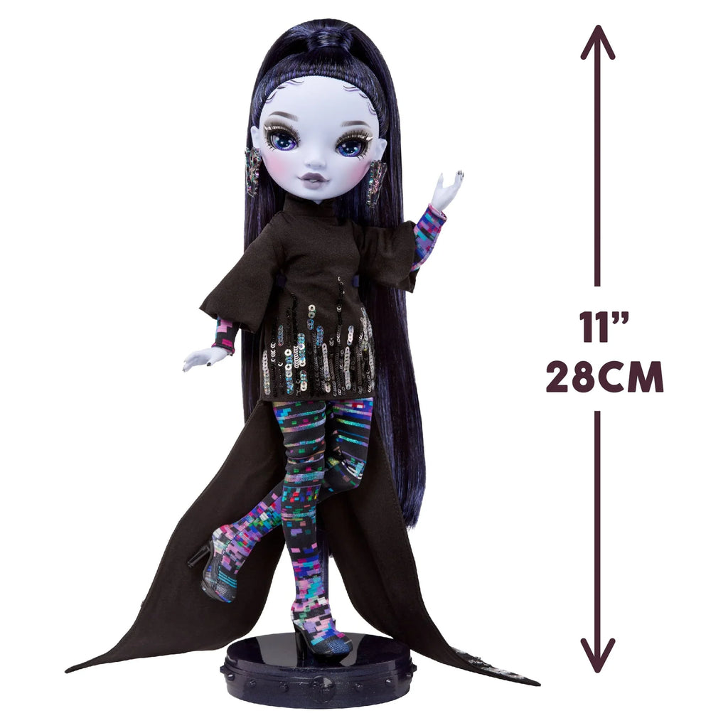Rainbow High Sizehadow High Reina Glitch Crowne - Purple Fashion Doll. Fashionable Outfit & 10+ Colorful Play Accessories. Great Gift for Kids 4-12 Years Old & Collectors