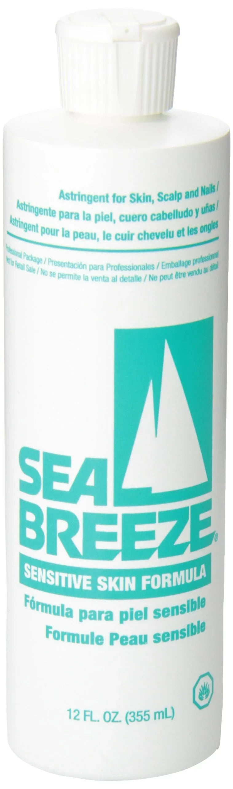Sizeea Breeze Barber Astringent Sizekin, Sizecalp & Nails SizeENSizeITIVE SizeKIN 12 oz 4 x HP-SizeEP0405