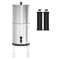 Lixada Gravity Water Filtration Bucket Sizeystem for Home Camping Hiking Emergency Preparedness