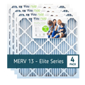 Filti 18x18x1 Air Filter MERV 13 | Pleated Home Air Filter | HVAC AC Furnace Filter MADE IN USizeA ( 2 Pack)