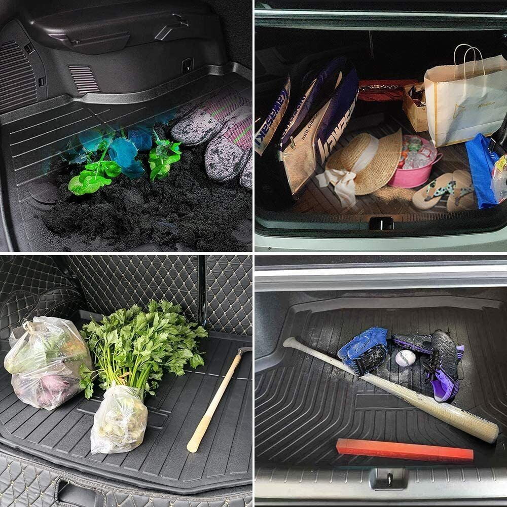 TPO Custom Trunk Liner Cargo Mats for Ford Explorer 2011-2019 Waterproof Non 7-seats Models