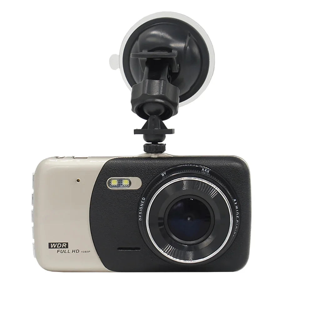 HD night vision driving recorder front and rear double recording 1080P CAR DVR car recorder
