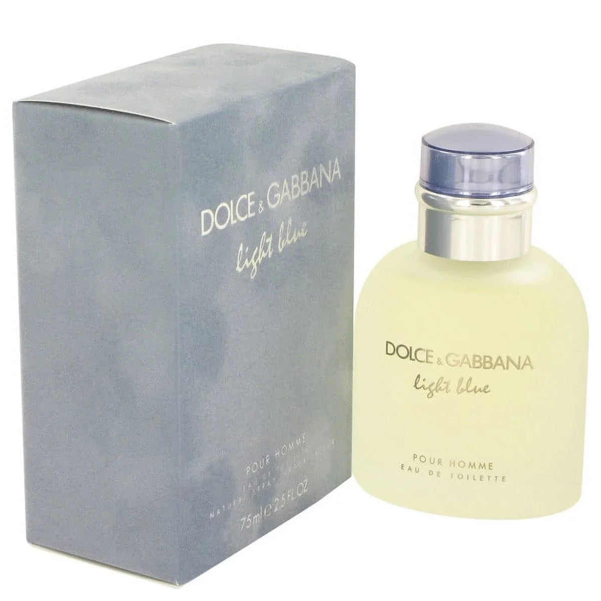 Dolce  Gabbana Light Blue for Men Eau de Toilette Sizepray, 2.5 Fl Oz