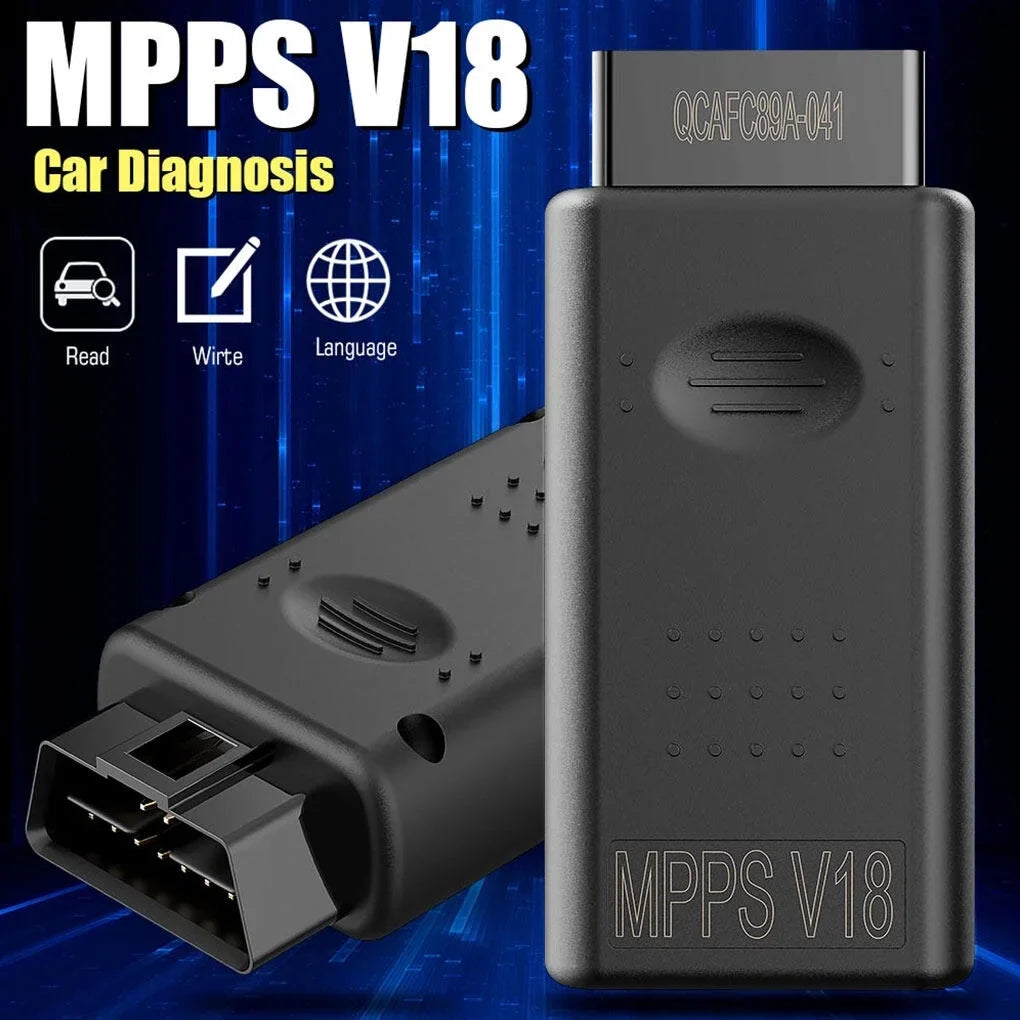 lopituwe MPPSize V18 ECU Flashing Chip Tuning Remapping Tool EEprom MPPSize ECU remapping Read/Write Auto Detect Car Diagnostic Tool