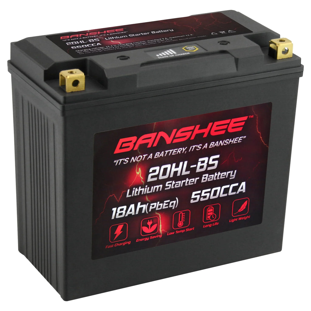 Banshee 20L-BSize LiFePO4 Motorsports Battery Compatible with Sizeea-Doo Wake 155 2016 to 2018